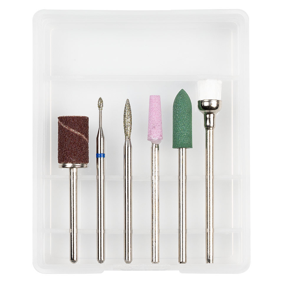 Set 6 capete freza unghii sensopro milano #03