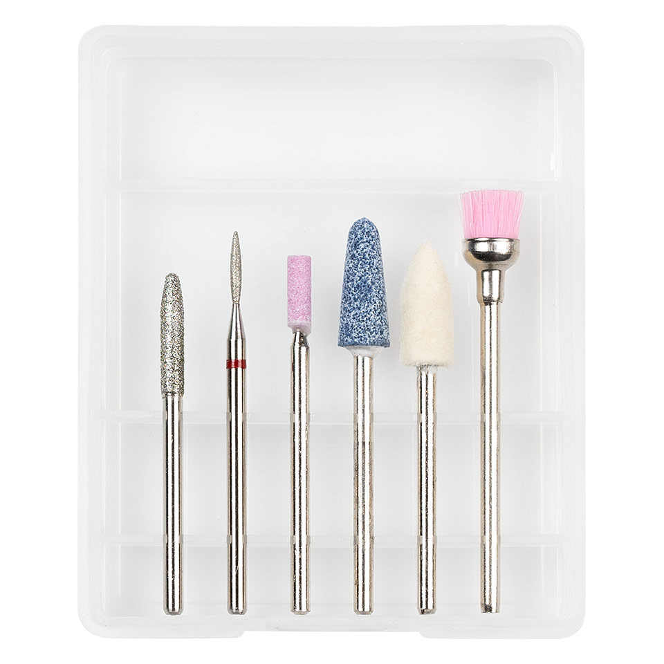 Set 6 capete freza unghii sensopro milano #13