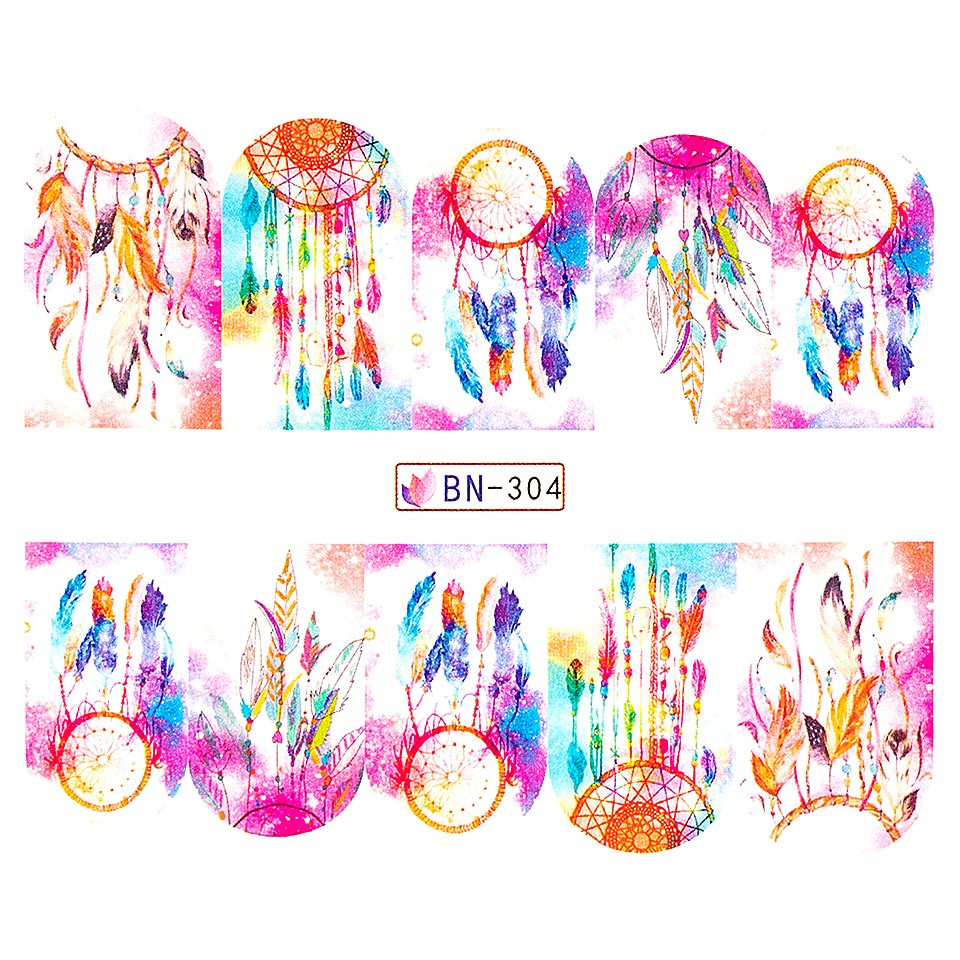 Tatuaj unghii luxorise, dream catcher bn-304