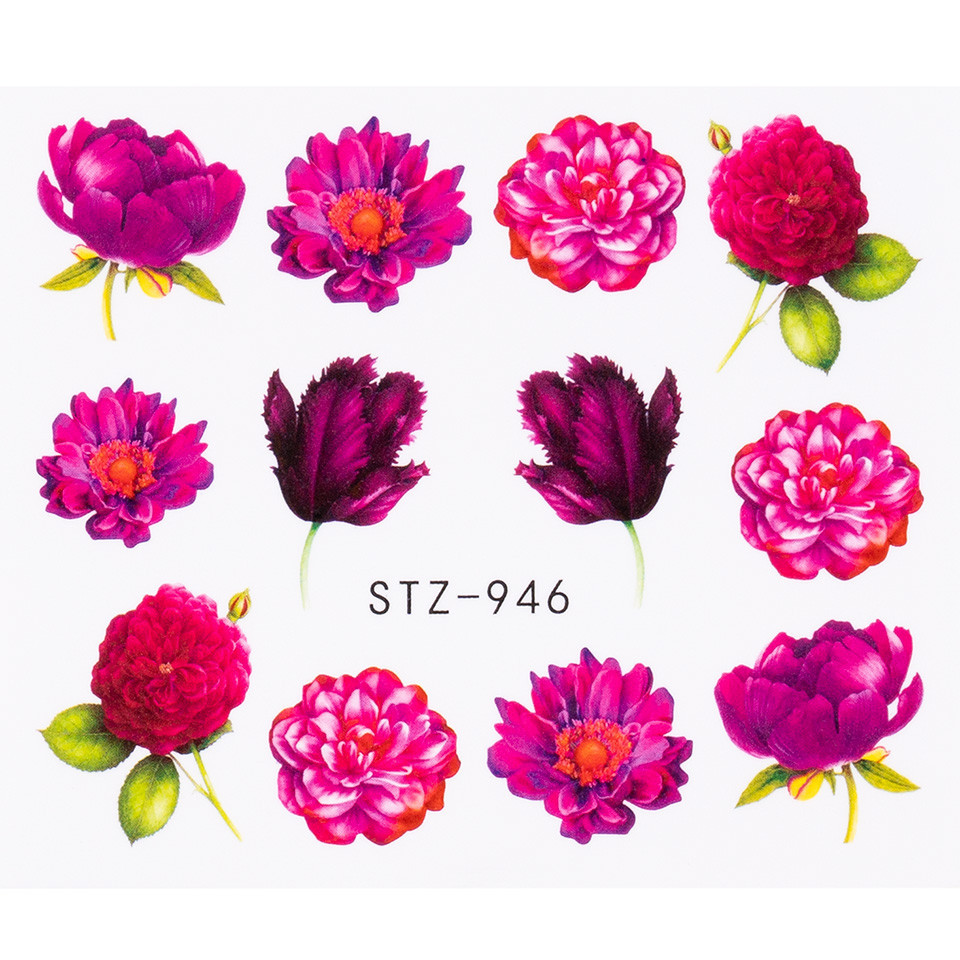 Tatuaj unghii luxorise flower mood, stz-946