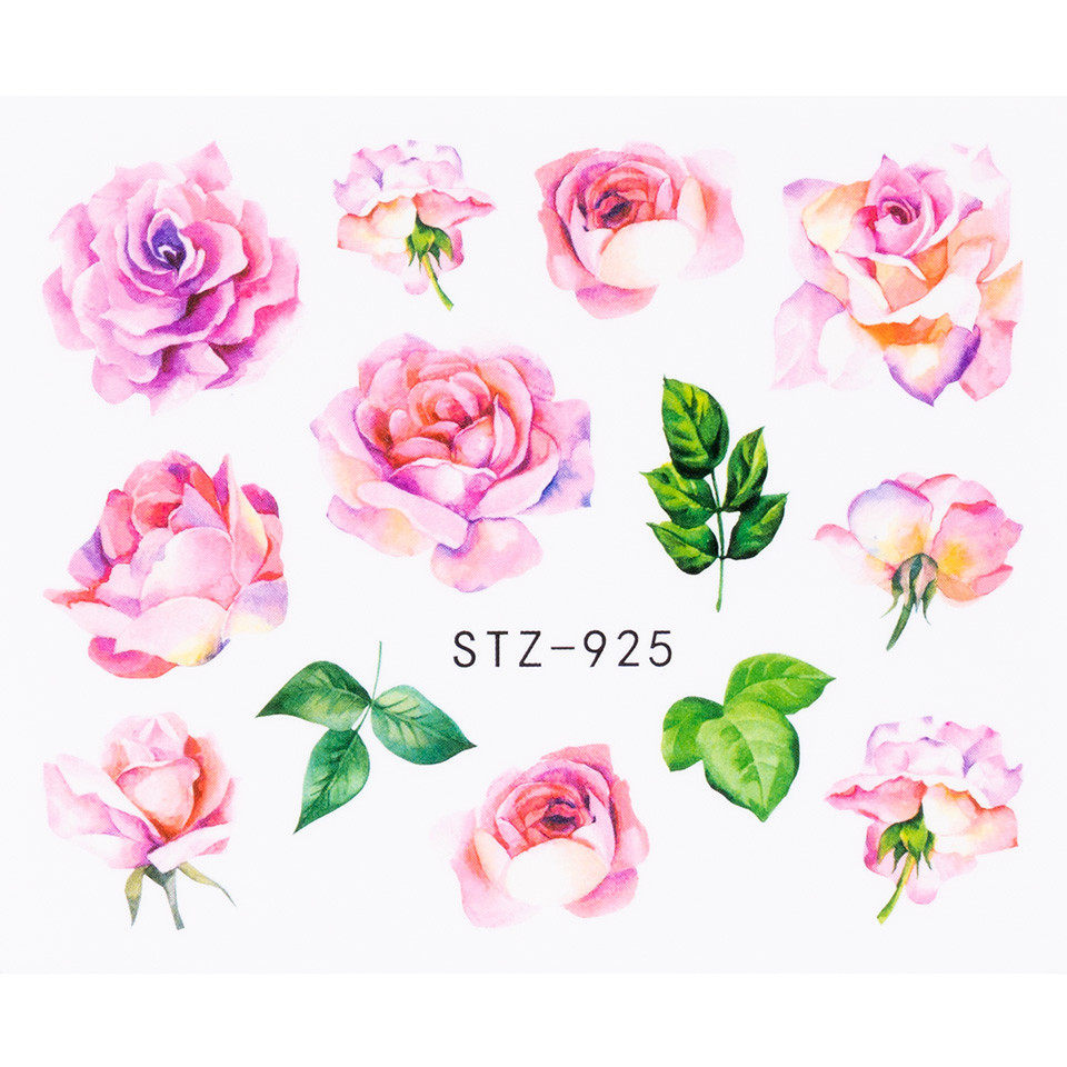 Tatuaj unghii luxorise flower noise, stz-925
