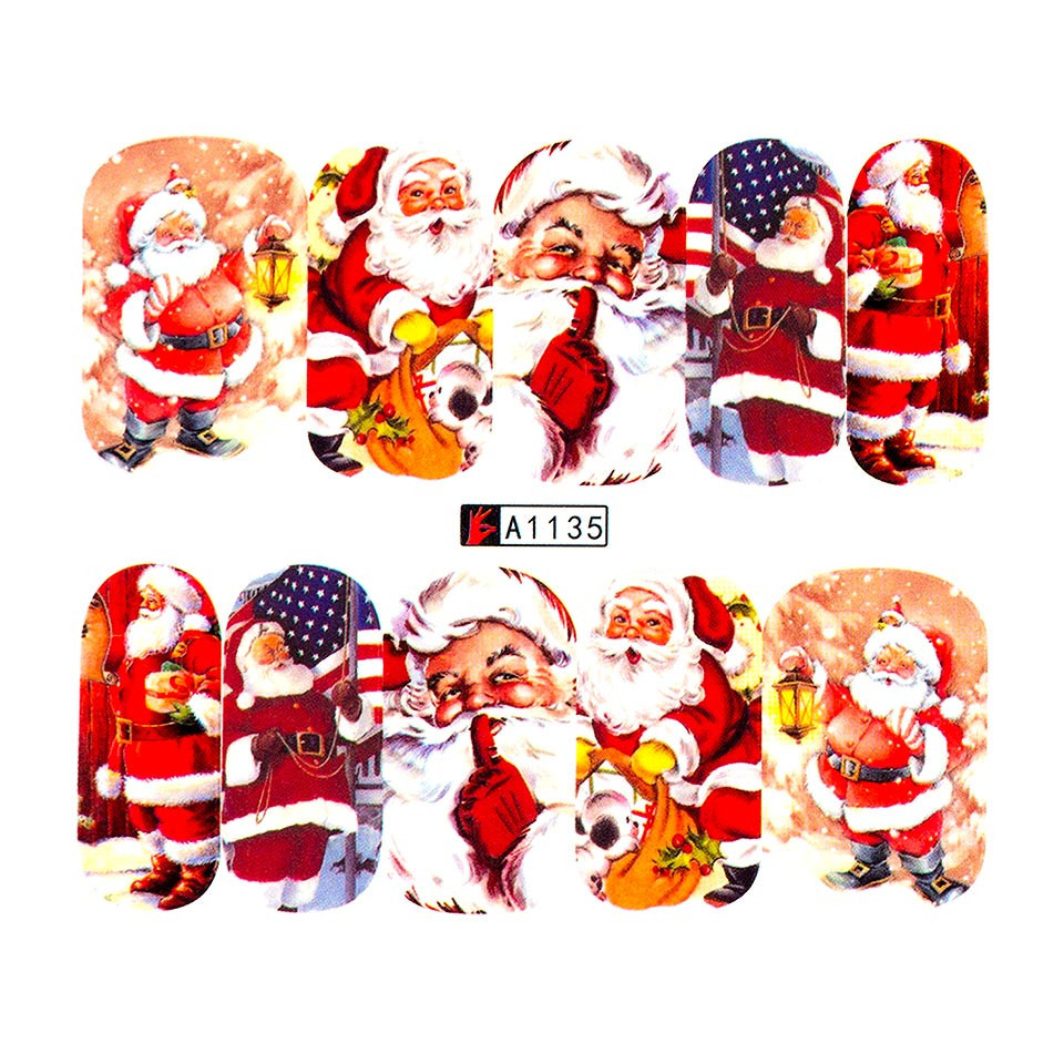 Tatuaj unghii luxorise santa's fantasy, a1135