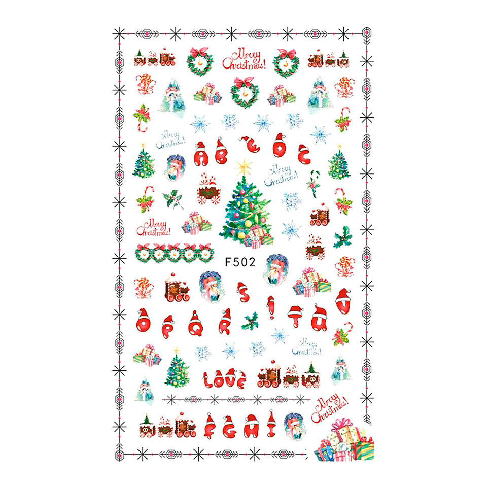 Abtibild unghii sensopro milano, christmas town f502