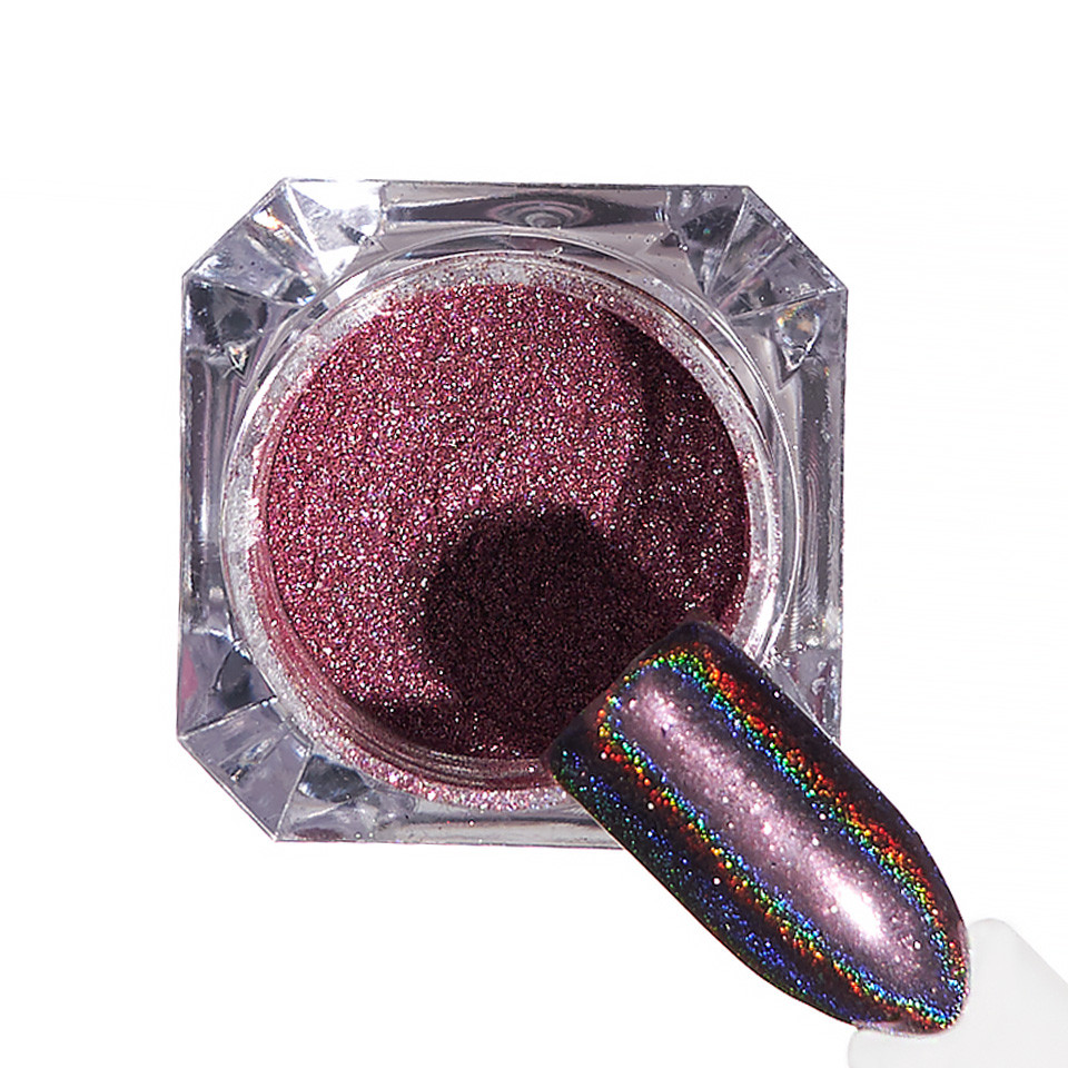 Pigment unghii Holografic #84 cu aplicator - LUXORISE