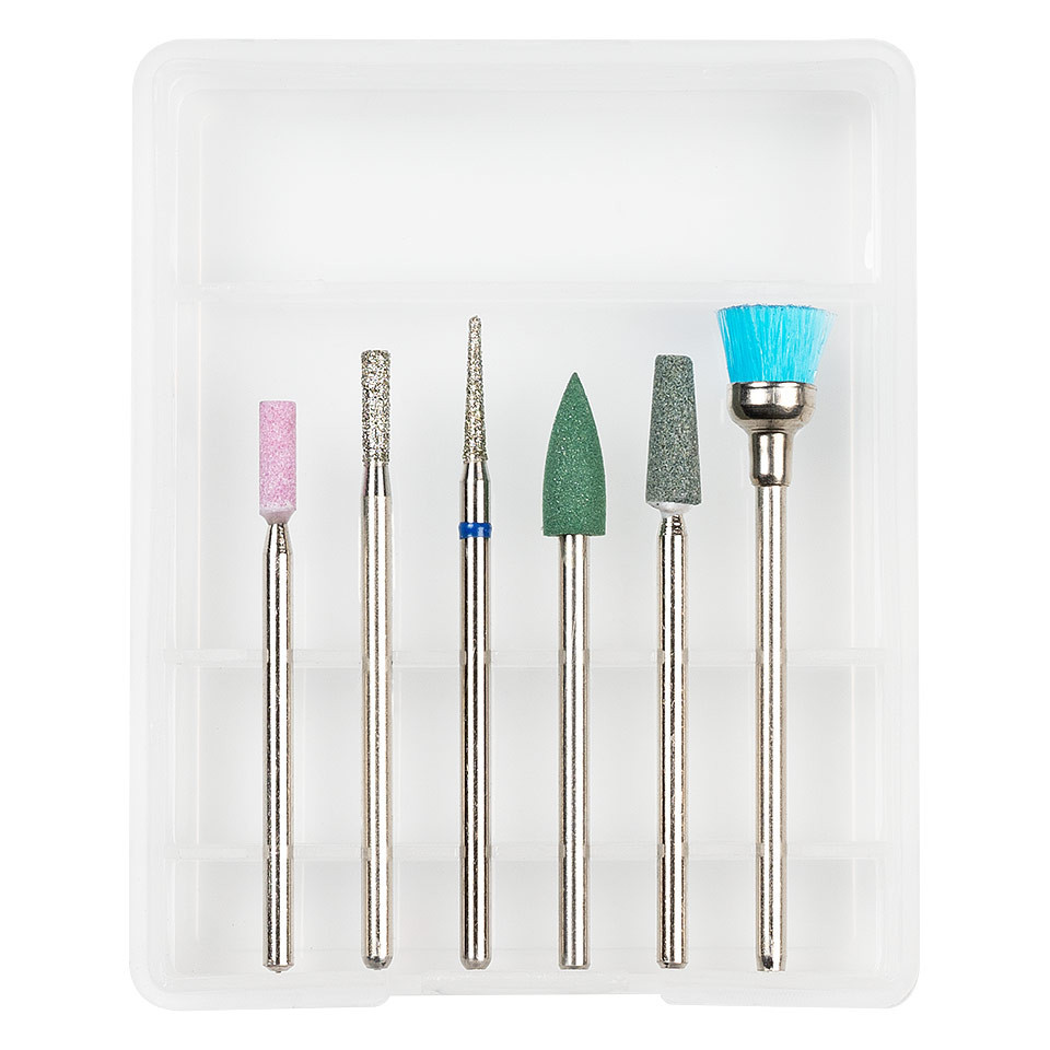 Set 6 capete freza unghii sensopro milano #14