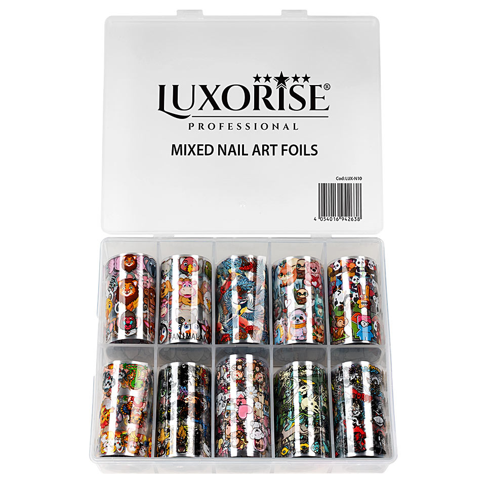 Set folii transfer luxorise #55 cartoon story, 10 buc