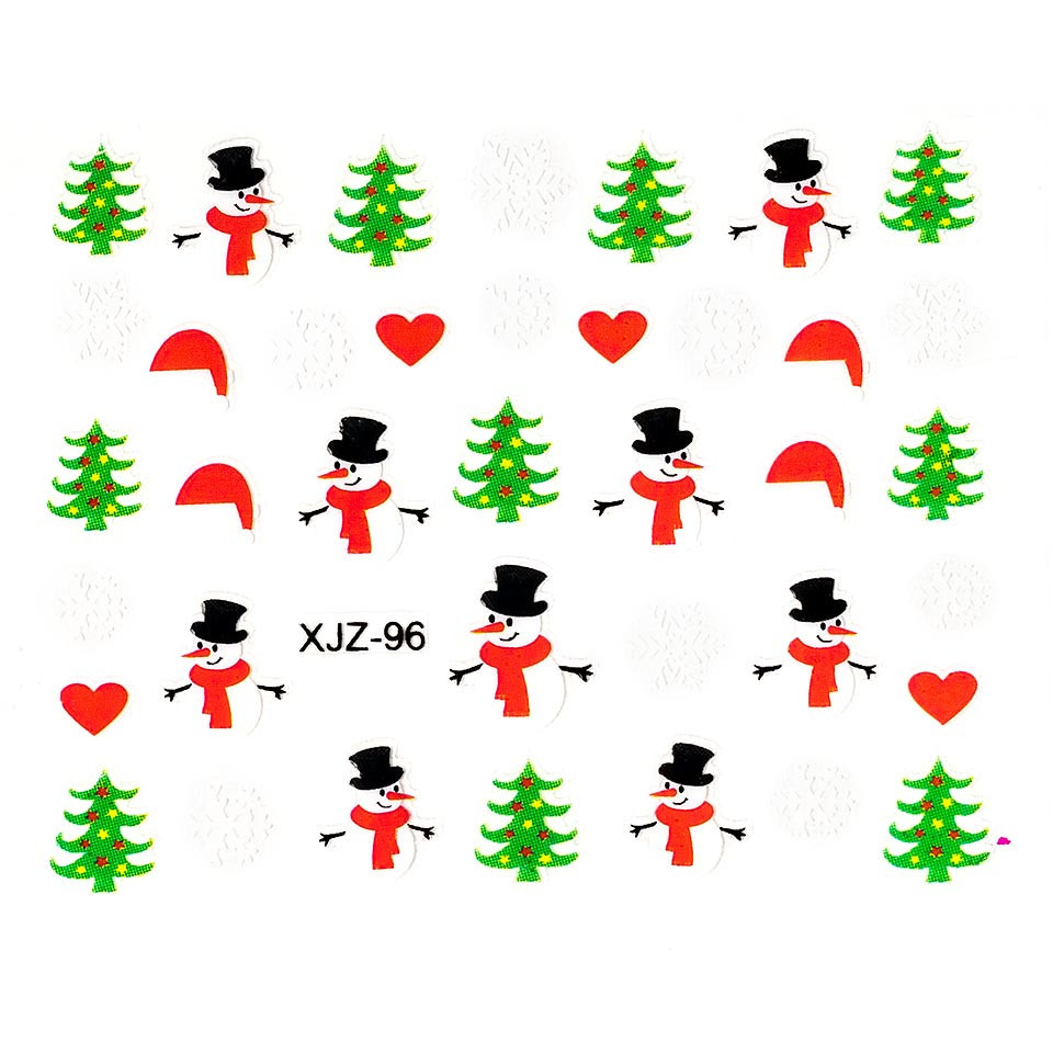 Sticker 3d unghii luxorise, winter colors xjz-96