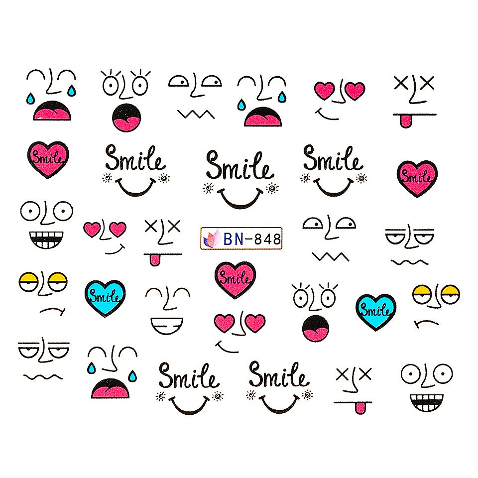 Tatuaj unghii luxorise, emotions bn-848