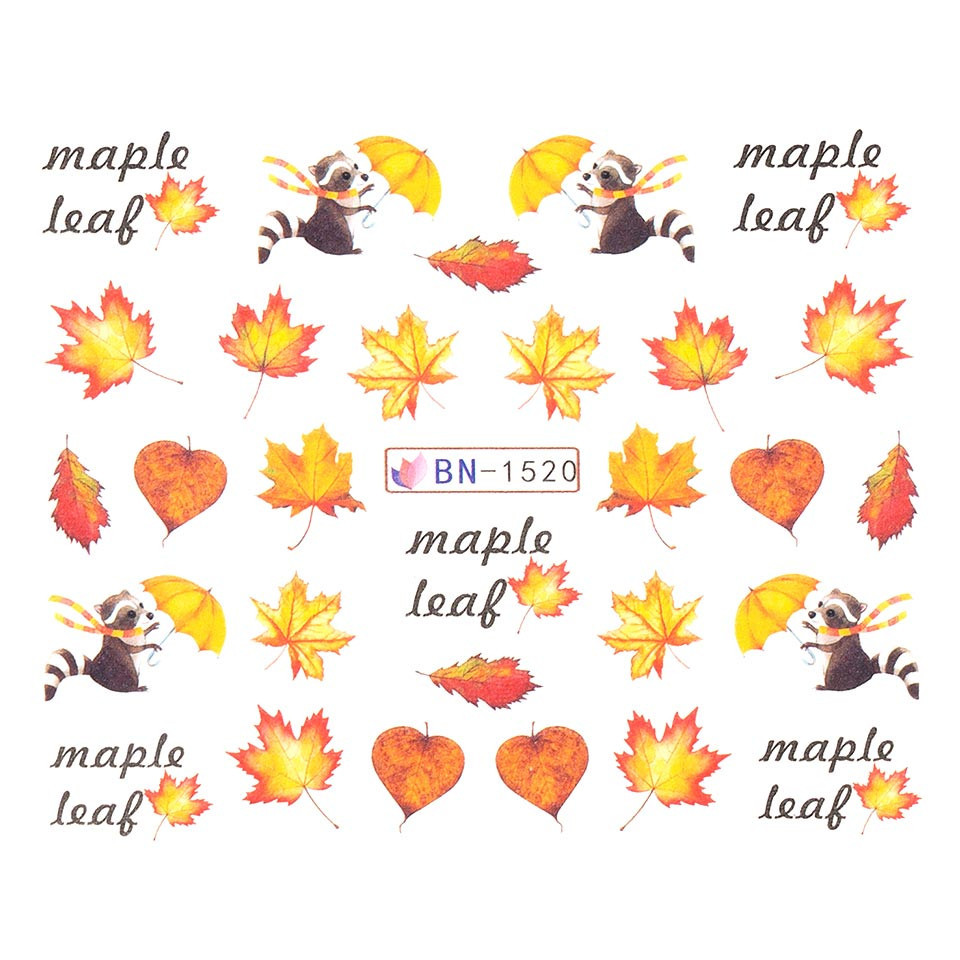 Tatuaj unghii luxorise fall way, bn-1520
