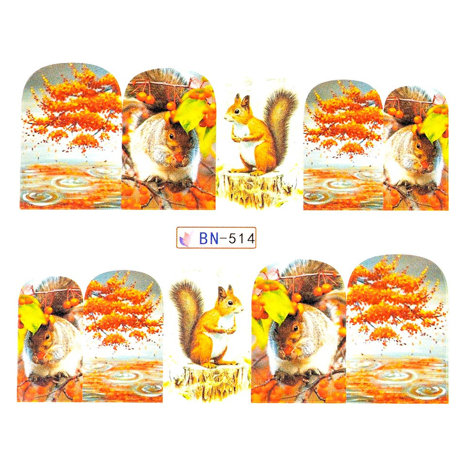 Tatuaj unghii luxorise fall wildly, bn-514