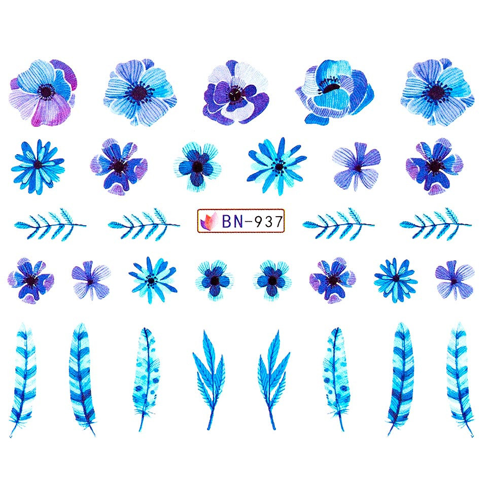 Tatuaj unghii luxorise flower cruise, bn-937