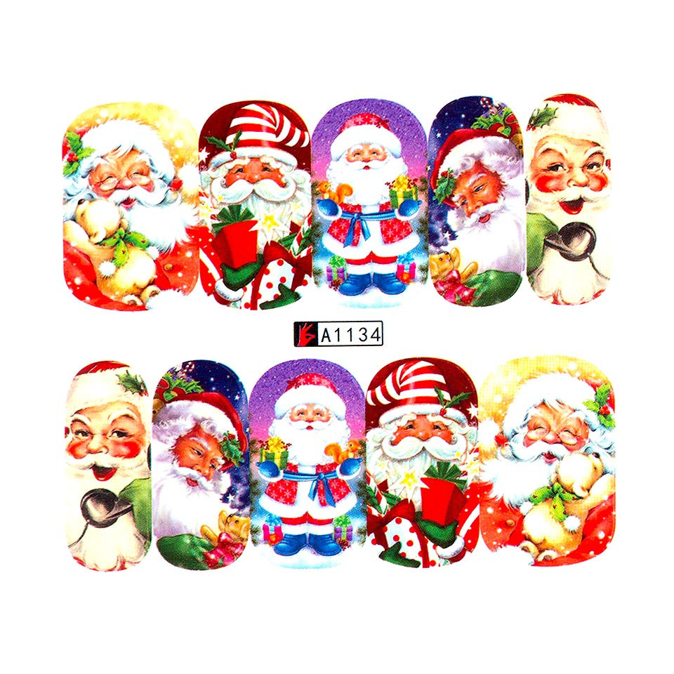 Tatuaj unghii luxorise santa's game, a1134