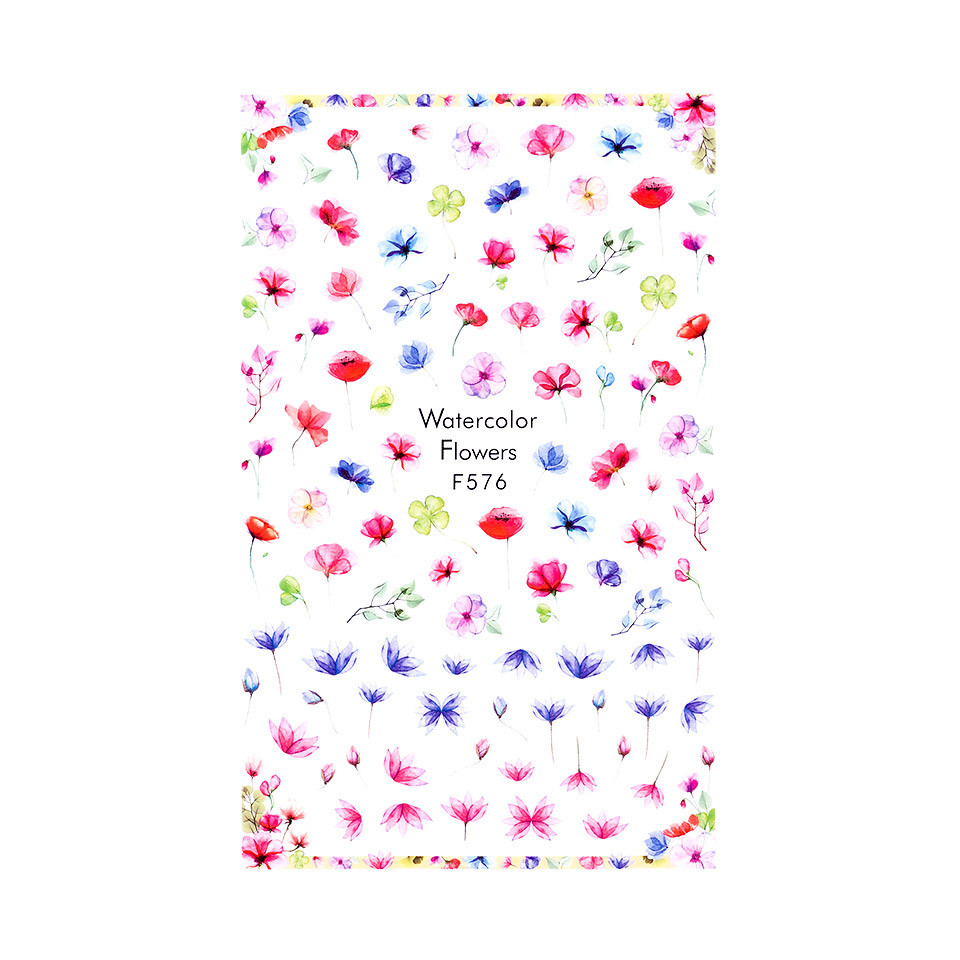 Abtibild unghii sensopro milano, spring bloom f576