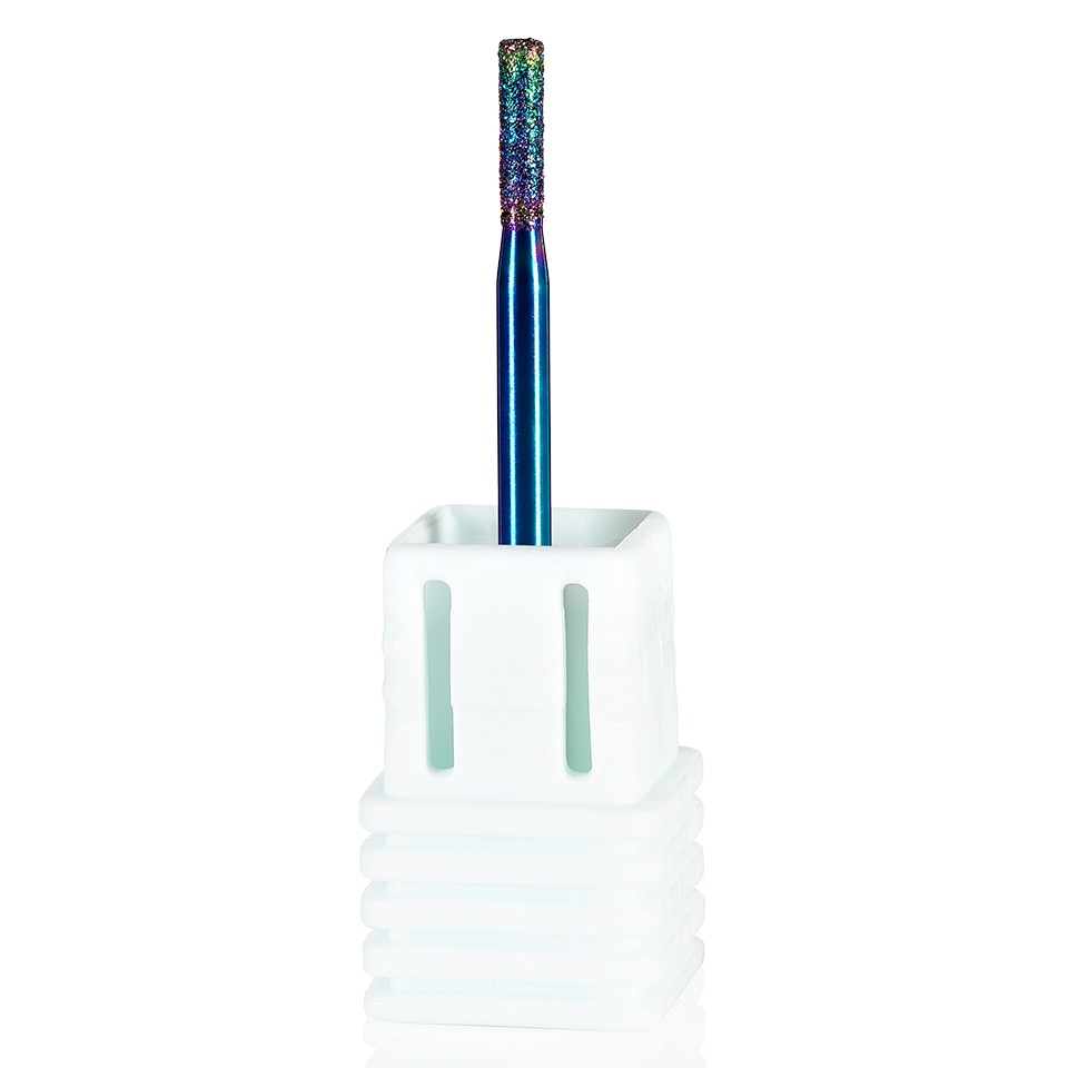 Capat Freza Diamant Cuticule LUXORISE Rainbow Cilinder, duritate medie CD15 imagine 2021 kitunghii