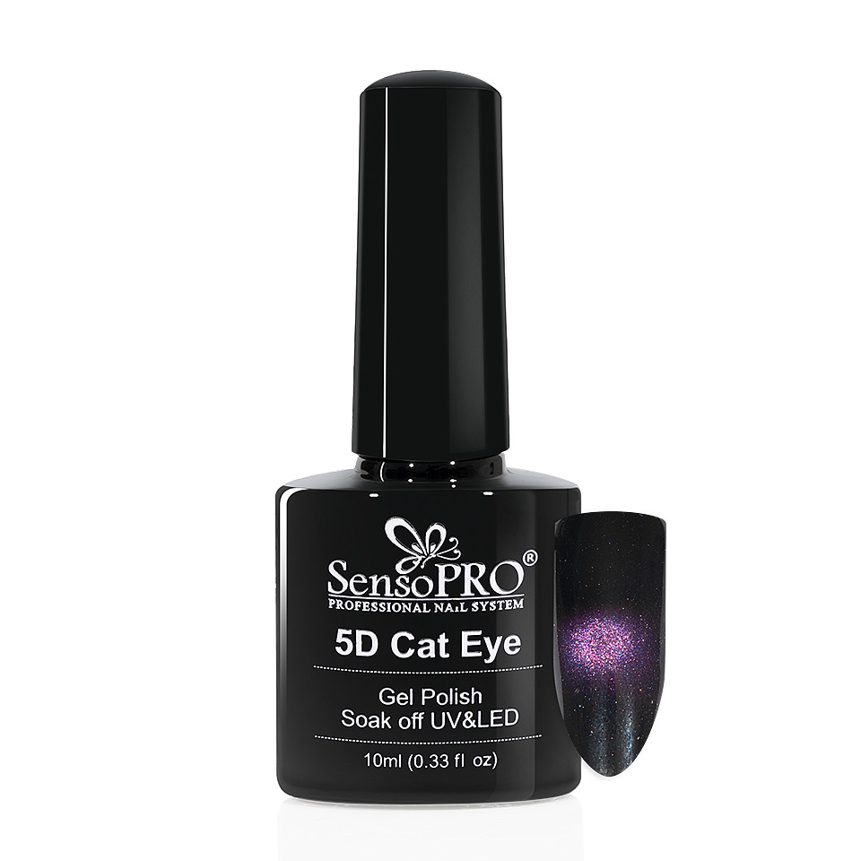 Oja Semipermanenta Cat Eye Gel 5D SensoPRO 10ml, #22 Vega kitunghii.ro imagine 2022