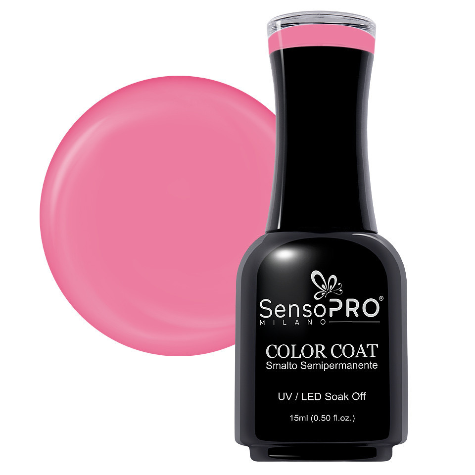 Oja semipermanenta sensopro milano 15ml, bubblegum pop #055