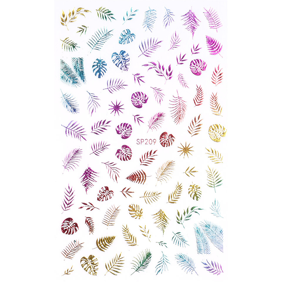 Sticker unghii luxorise, exotic music sp209