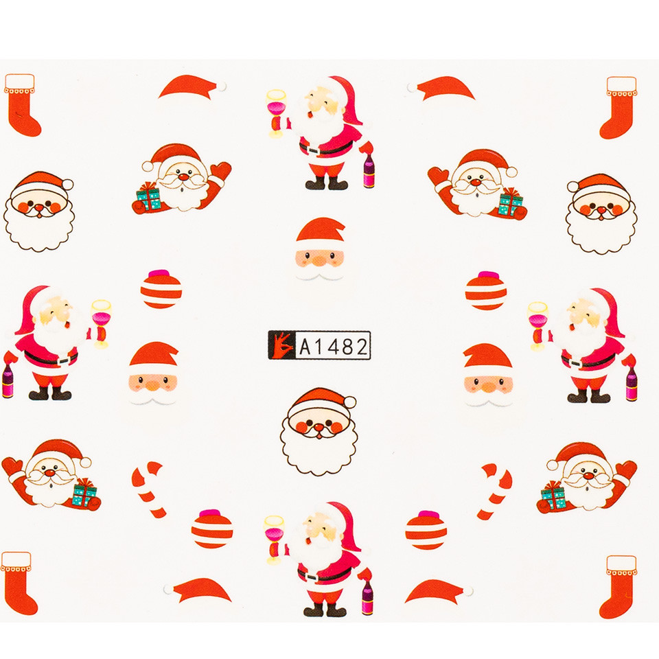 Tatuaj unghii luxorise santa's joy a1482