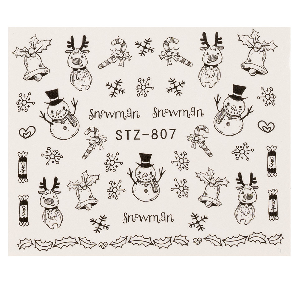 Tatuaj unghii luxorise simple holiday fun, stz-807
