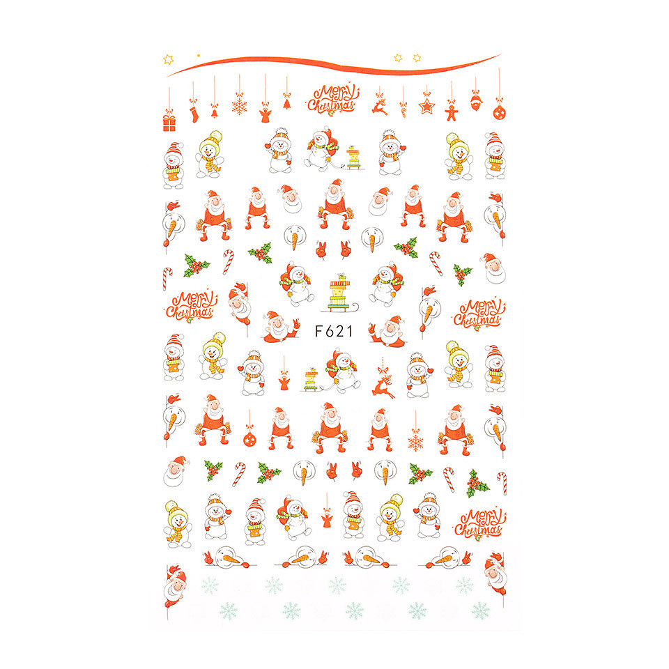Abtibild unghii sensopro milano, santa's team f621
