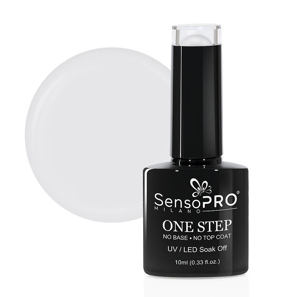 Oja Semipermanenta SensoPRO Milano One Step 10ml, Snow Crush #002