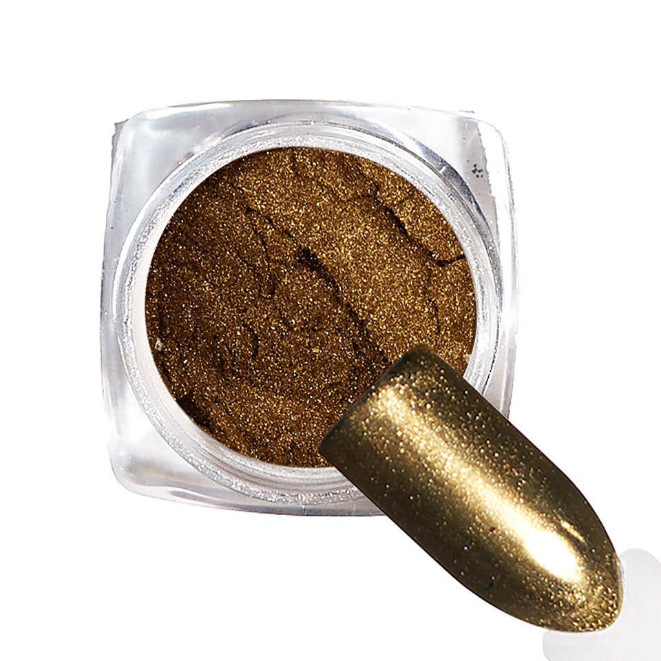 Pigment unghii Chrome #55 cu aplicator - LUXORISE