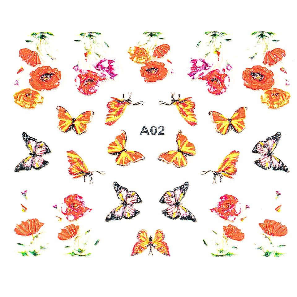 Sticker 3D Unghii LUXORISE Artistry A02 kitunghii.ro poza noua reduceri 2022