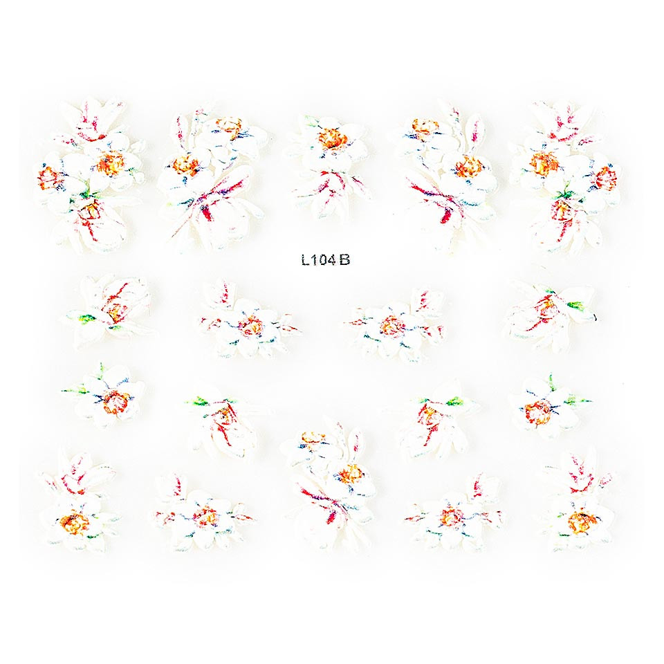 Tatuaj 3d unghii luxorise artistry l104b