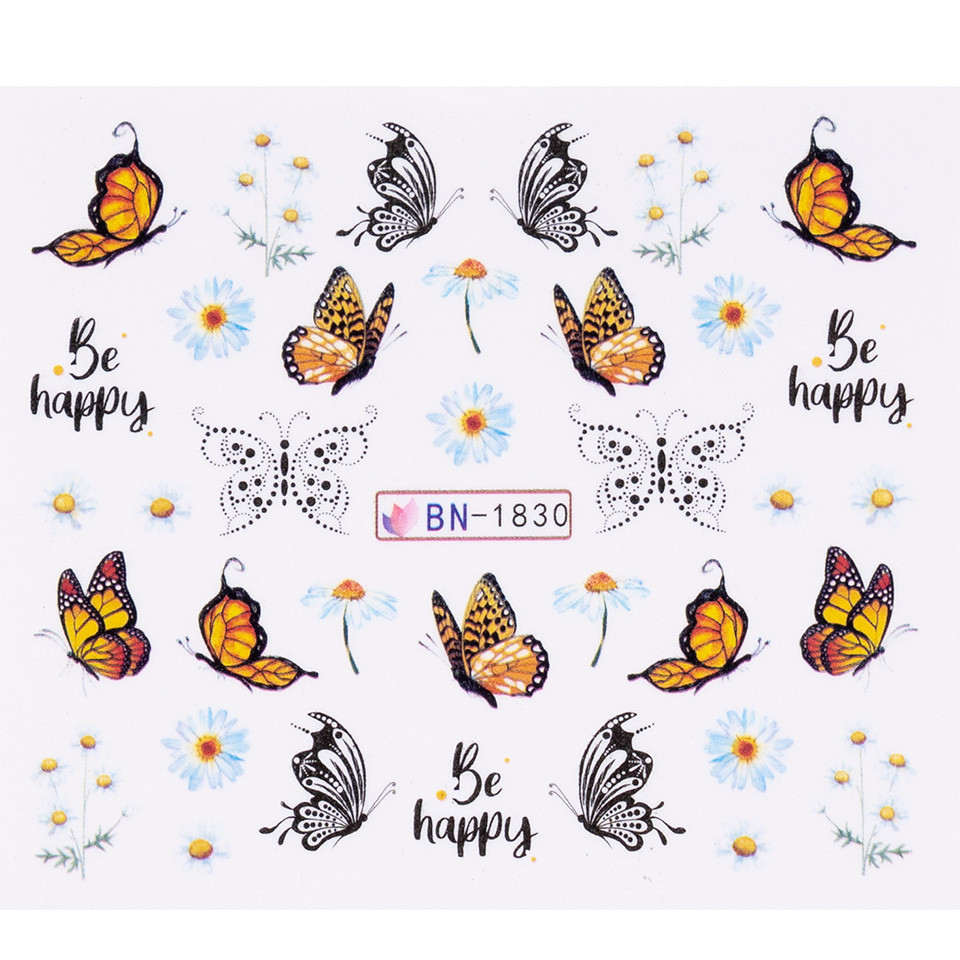 Tatuaj unghii luxorise butterfly moment, stz-1830