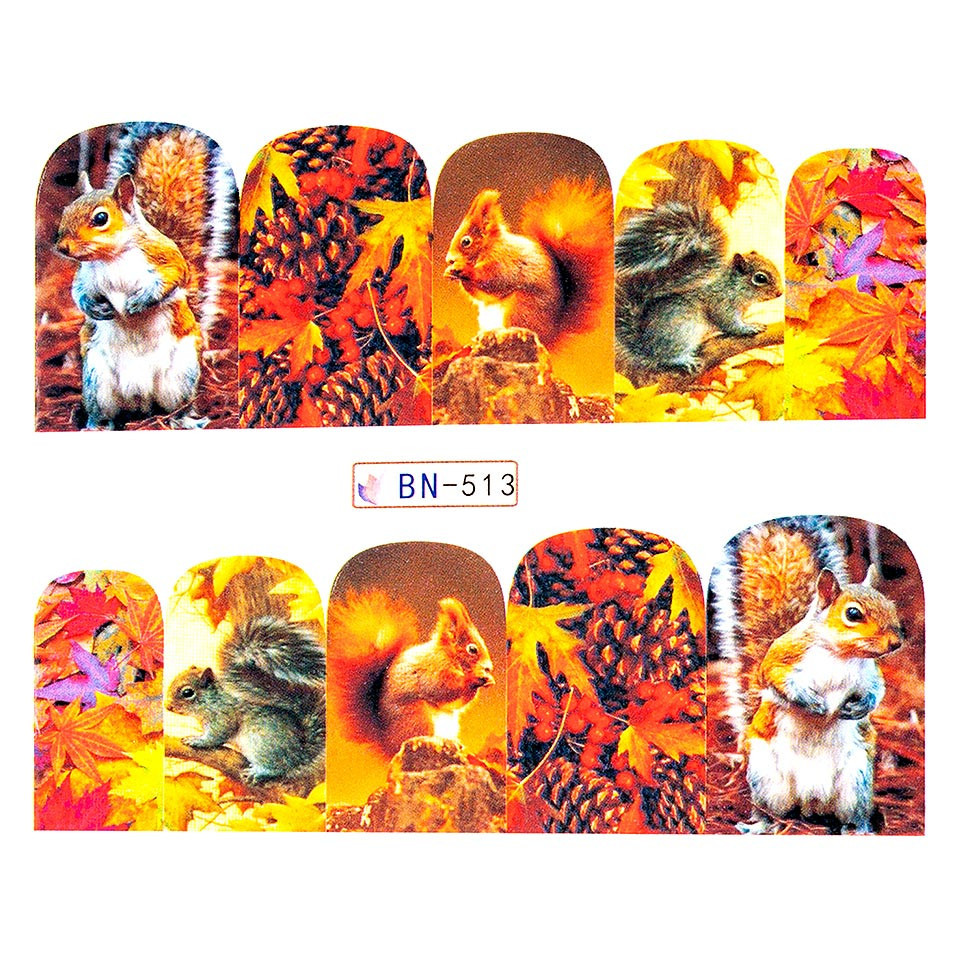 Tatuaj unghii luxorise fall legend, bn-513