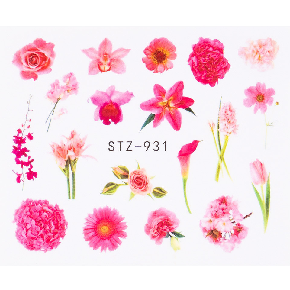 Tatuaj unghii luxorise flower fiesta, stz-931