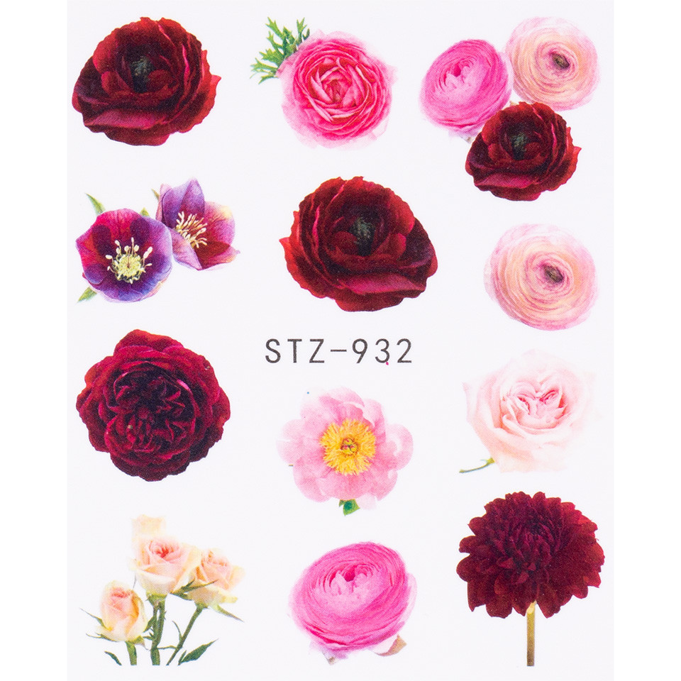 Tatuaj unghii luxorise flower game, stz-932
