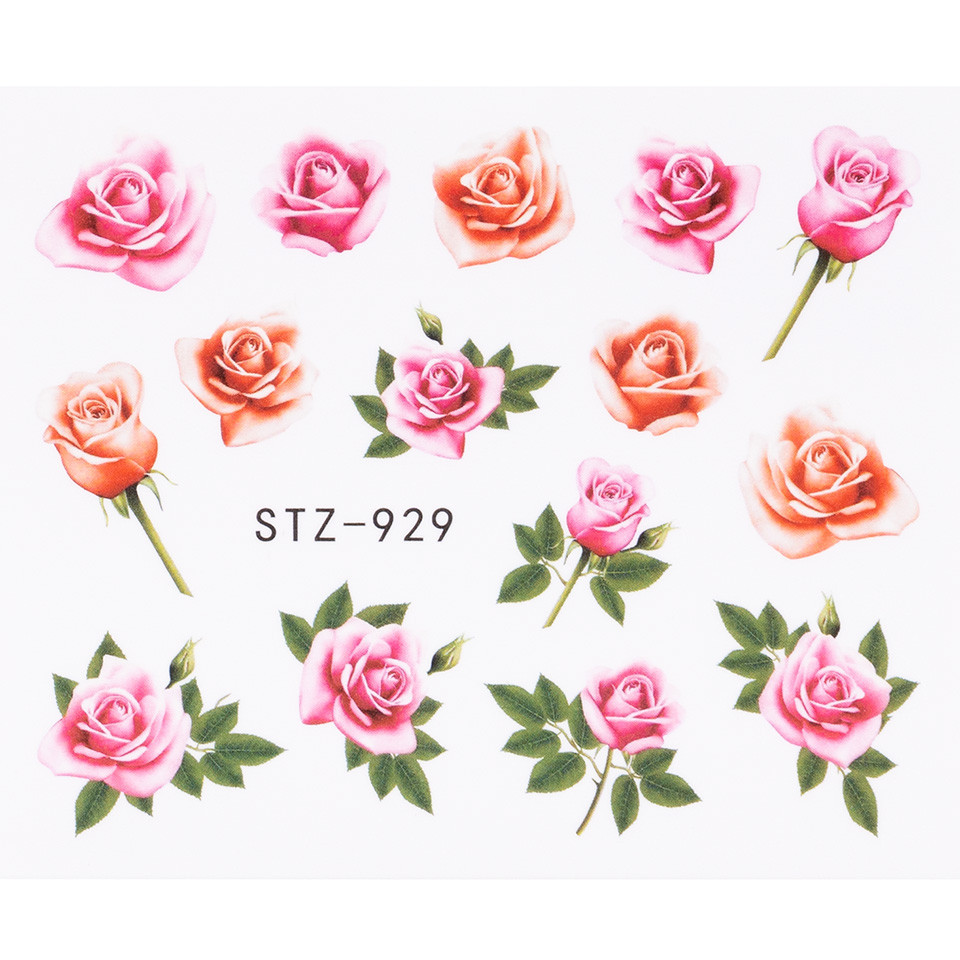 Tatuaj unghii luxorise flower spin, stz-929