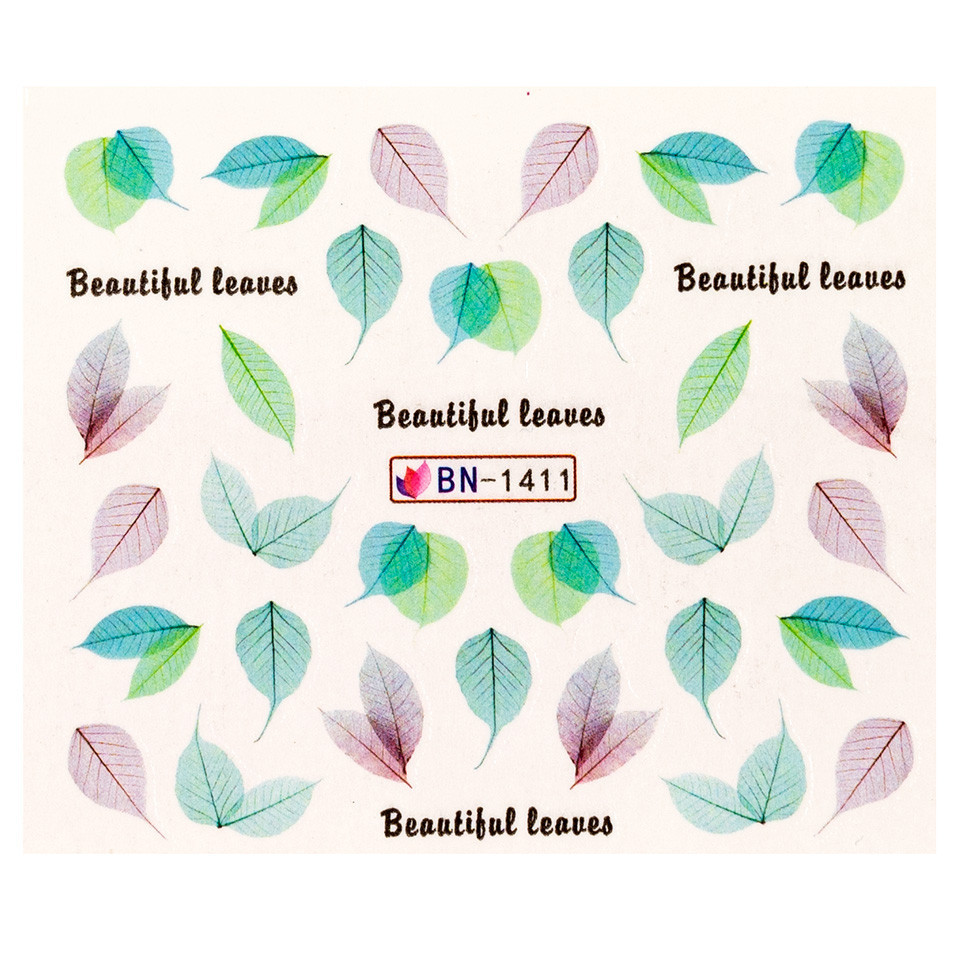 Tatuaj unghii luxorise flower wind, bn-1411