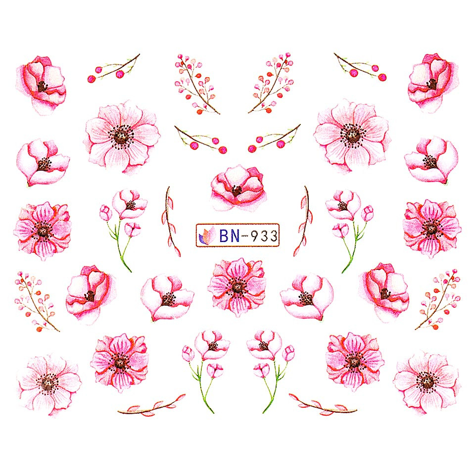 Tatuaj unghii luxorise, nature bn-933
