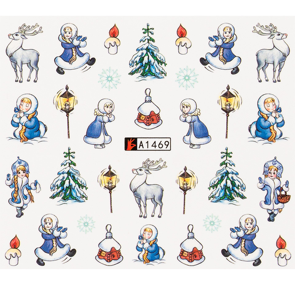 Tatuaj unghii luxorise winter bliss, a1469