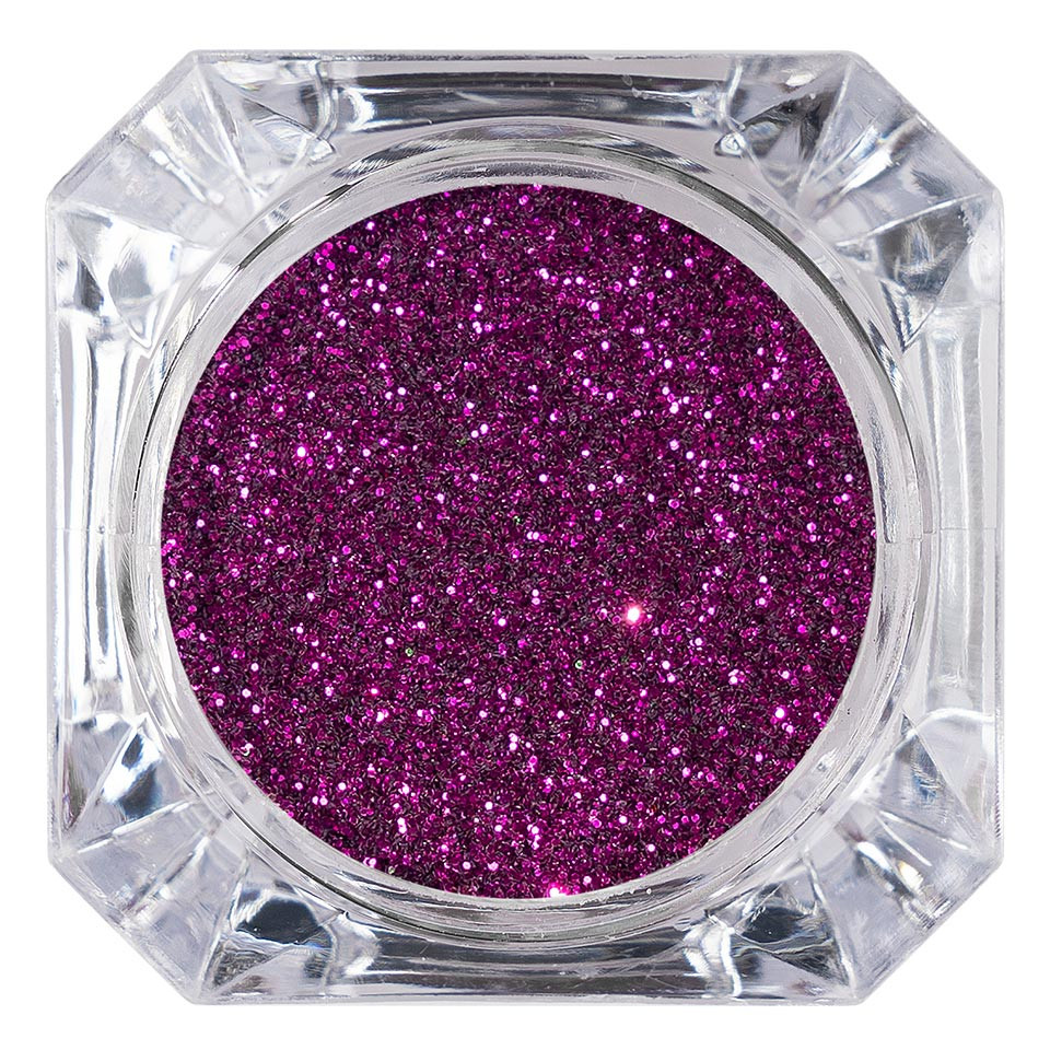 Sclipici glitter unghii pulbere luxorise, mov #22