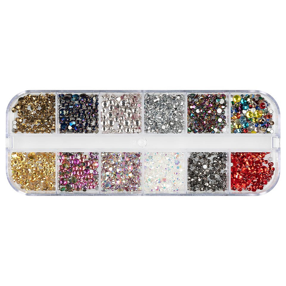 Strasuri unghii luxorise, rainbow crystals