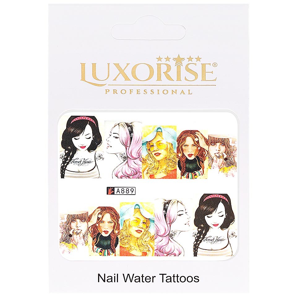 Tatuaj unghii LUXORISE, Fashion A889