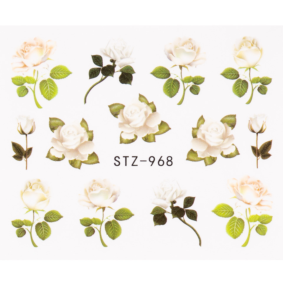 Tatuaj unghii luxorise flower to bride, stz-968