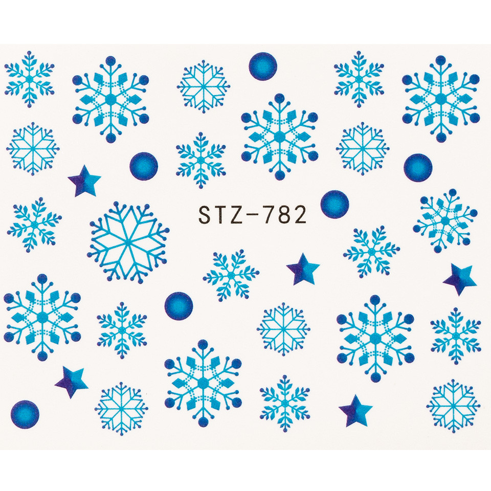 Tatuaj unghii luxorise snowflake magic, stz-782