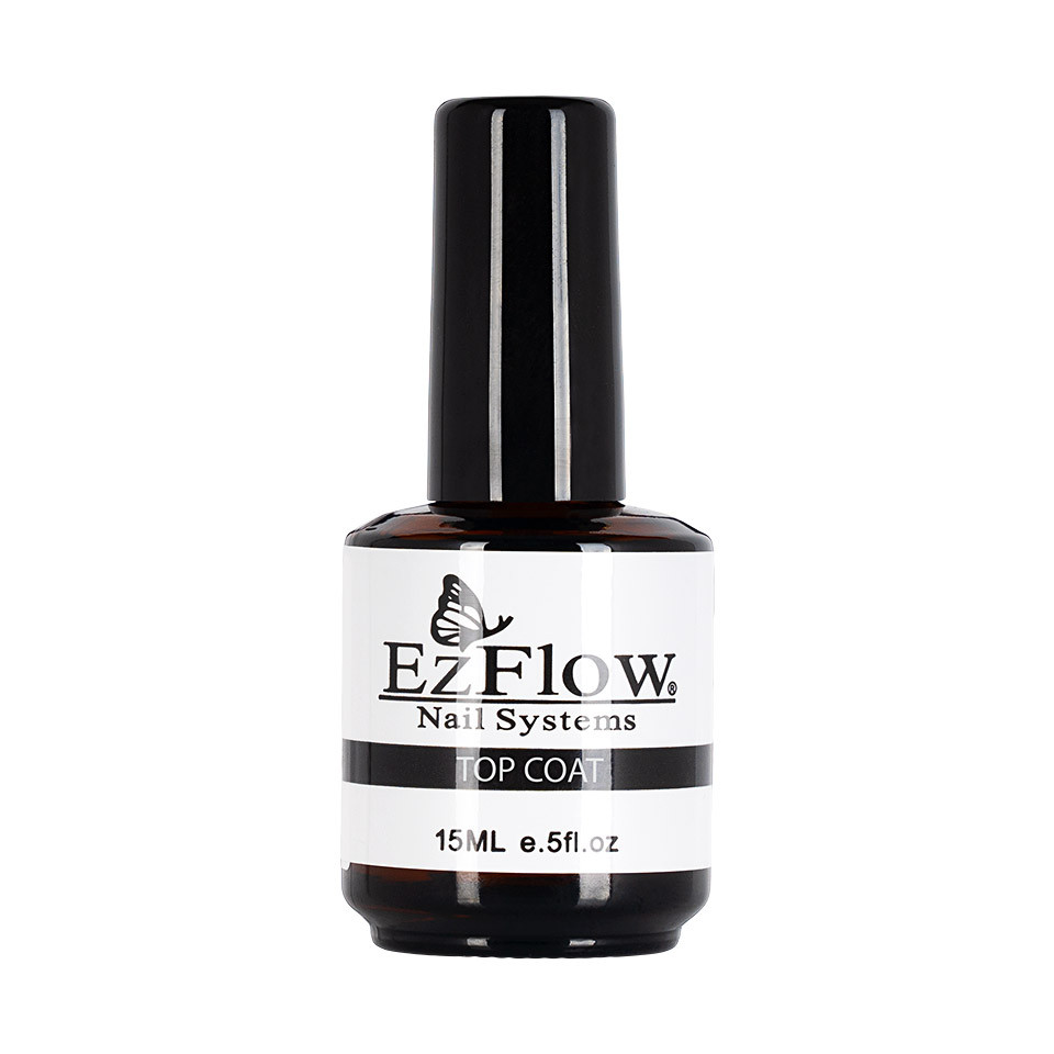 Top Coat Unghii UV Gel EzFlow 15 ml - Gel de Finish Topcoat