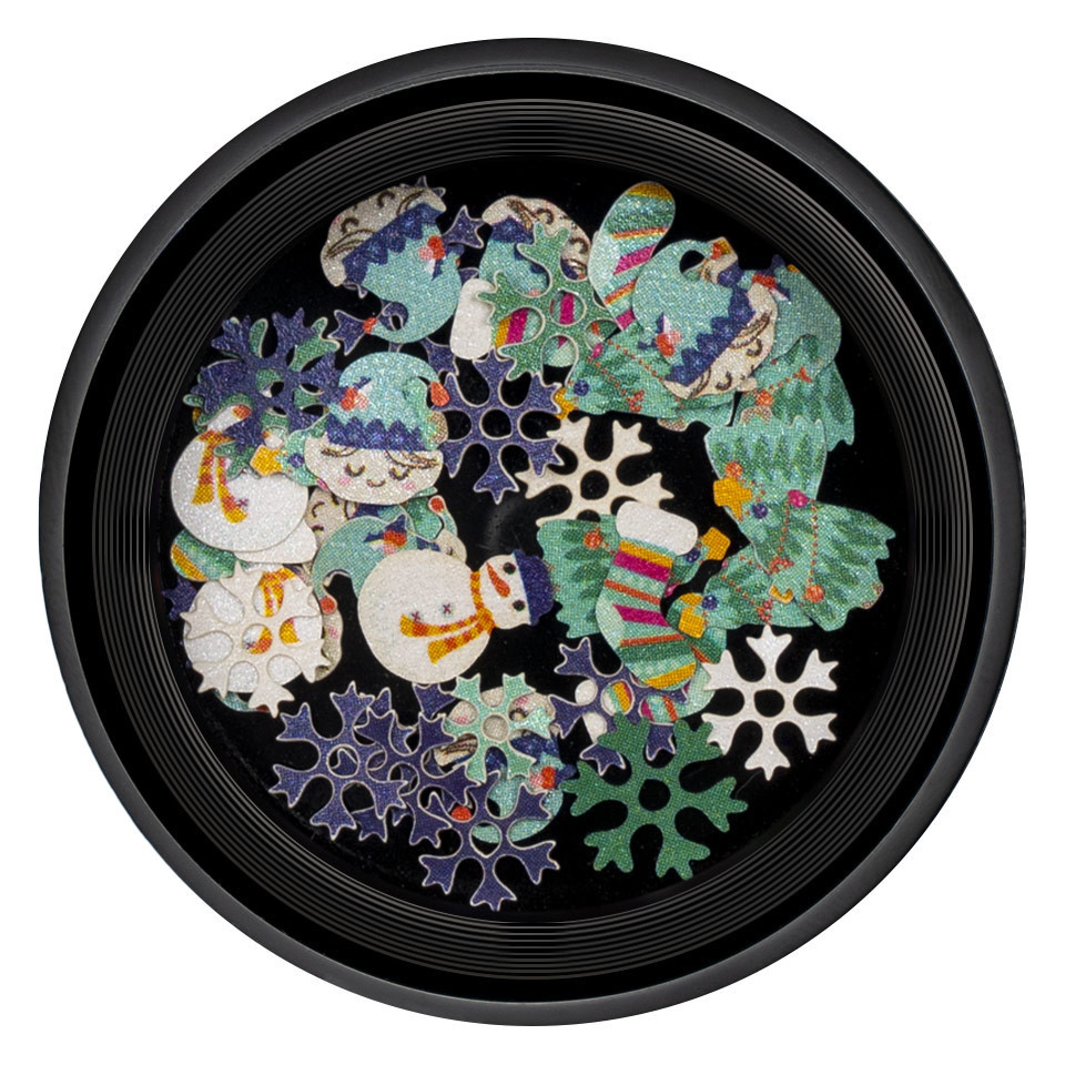 Decoratiuni unghii nail art luxorise, winter fun