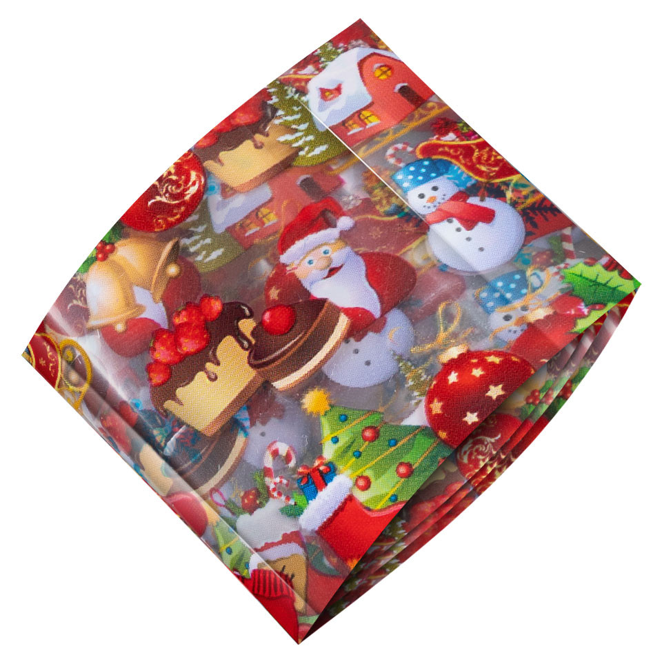 Folie de transfer unghii luxorise #452 christmassy