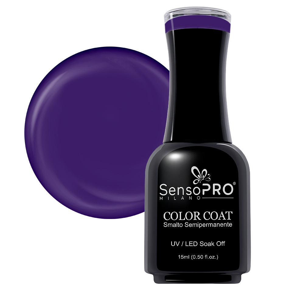 Oja semipermanenta sensopro milano 15ml, imperial purple #066