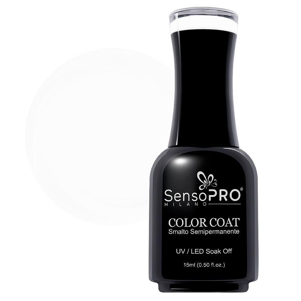 Oja semipermanenta sensopro milano 15ml, pure white #001