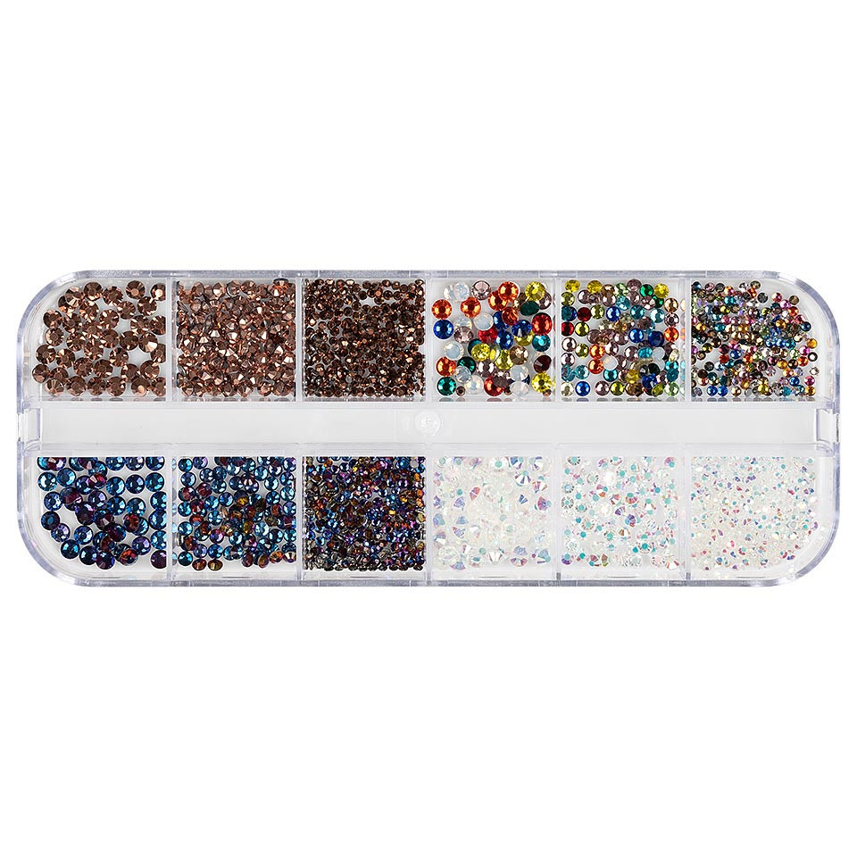 Strasuri unghii luxorise, party crystals