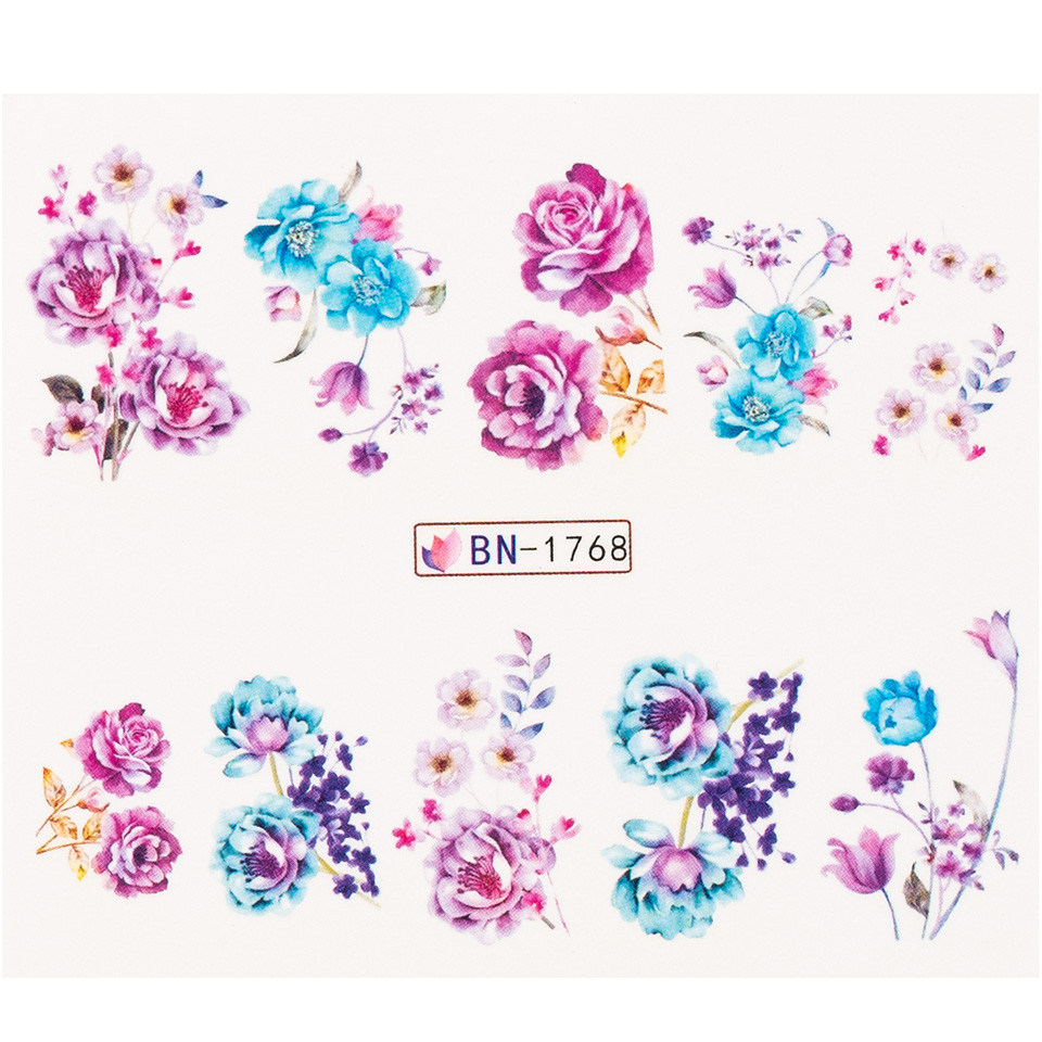 Tatuaj unghii luxorise flower cake, bn-1768
