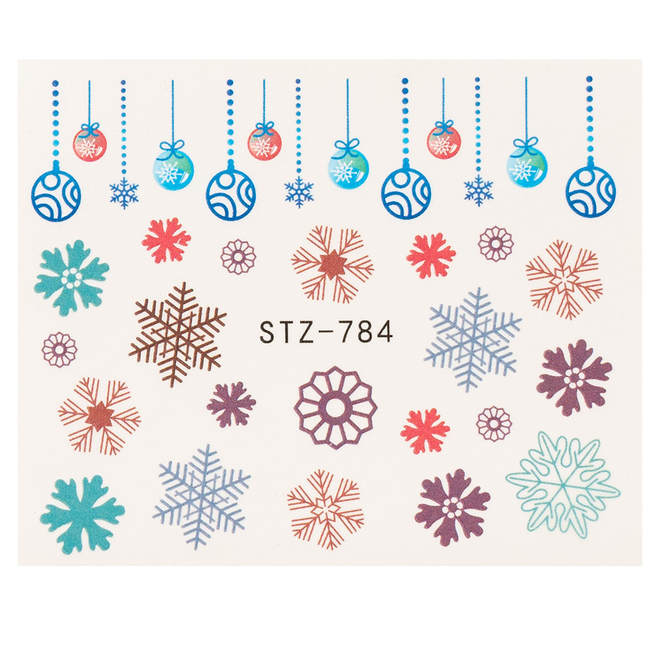 Tatuaj unghii luxorise snowflake dance, stz-784