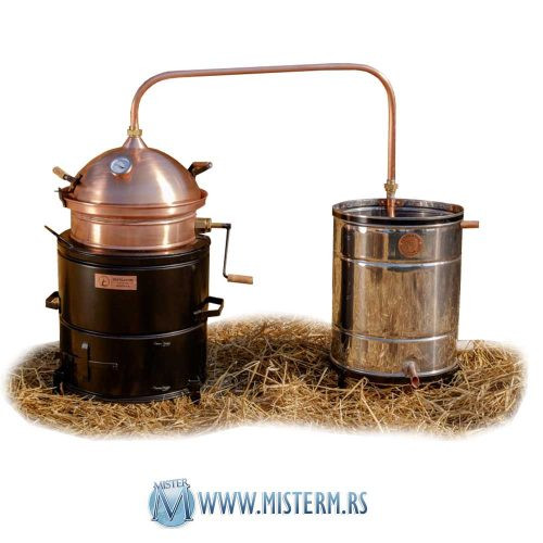 DESTILATOR Kazan za rakiju Hobby sa mešalicom 25l na drva ( RATA 12 X 4492 RSD )